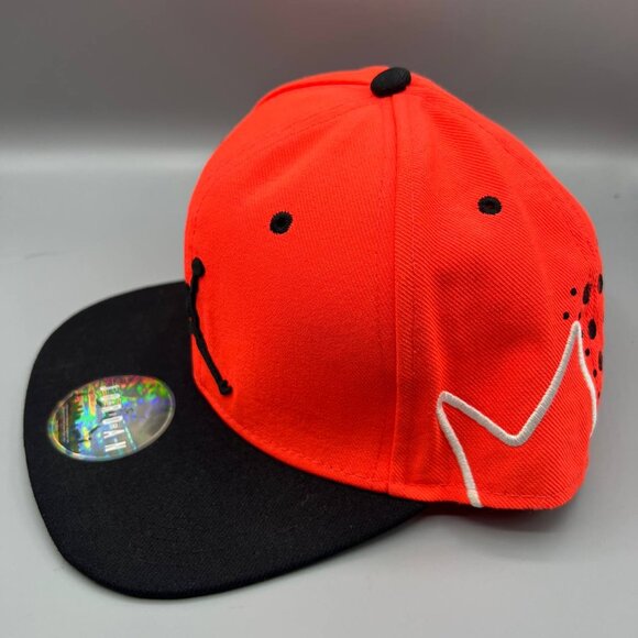 Air Jordan Hat Men‎ Orange Black Infrared Jumpman Snap Back Cap - Picture 2 of 8